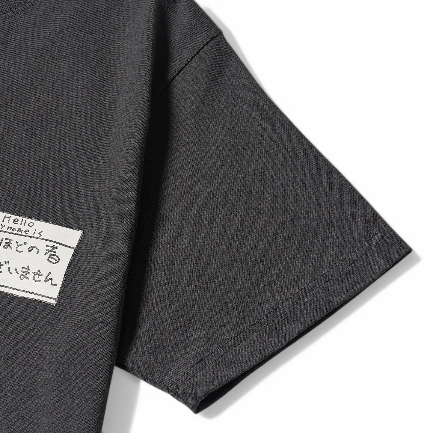 〖名乗るほどの者では〗T-shirts-bk
