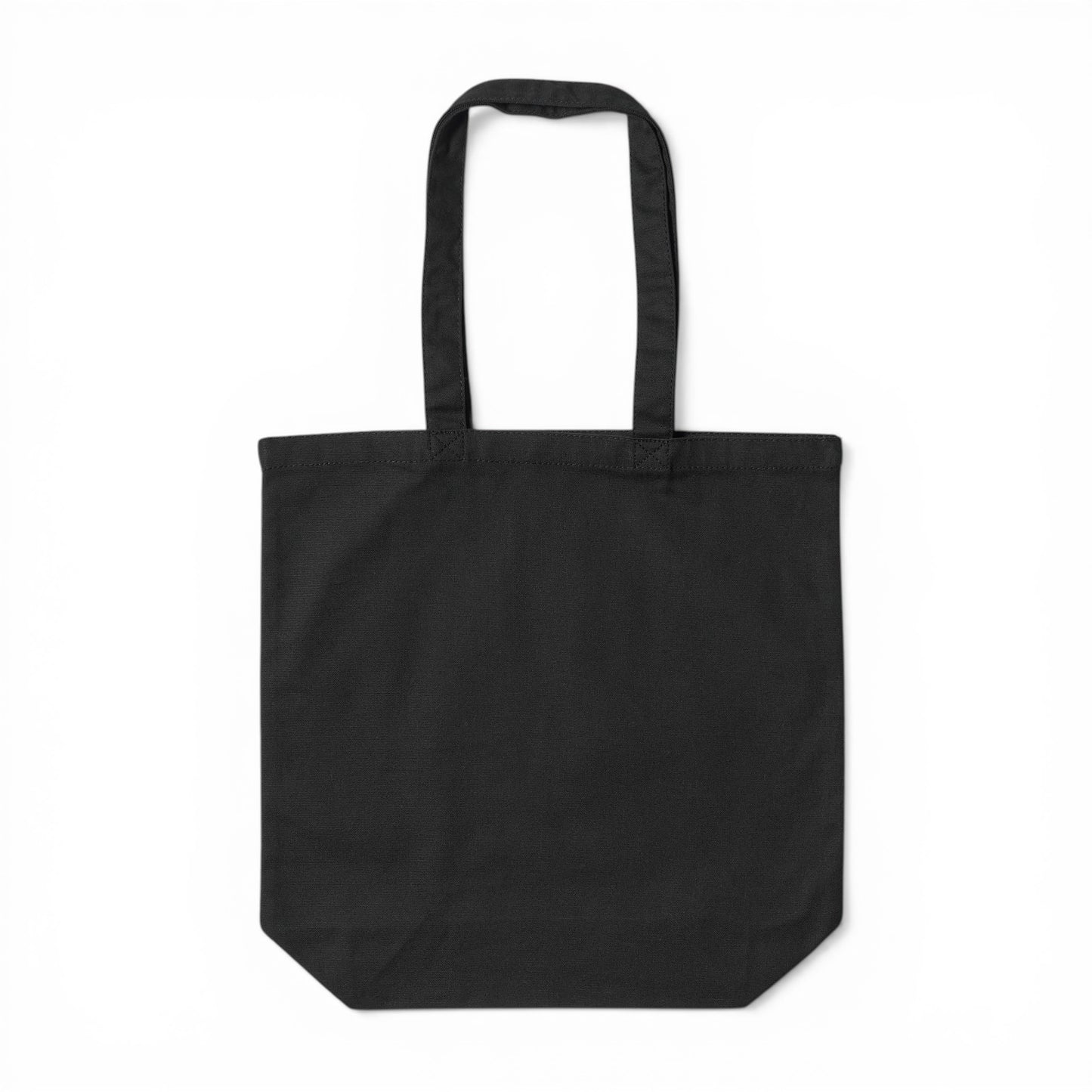〖荷物パンパンパン〗Canvas Tote bag-bk