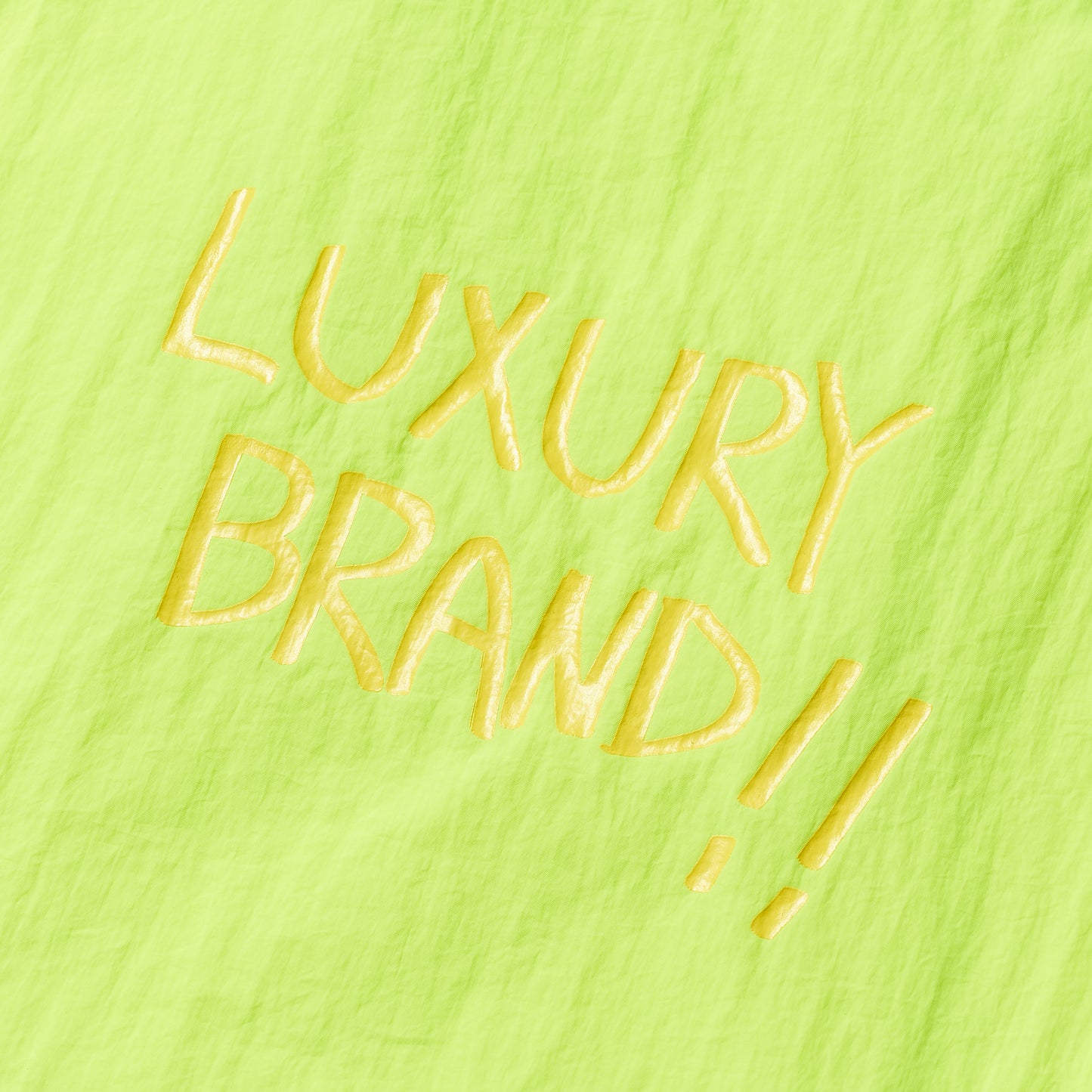 〖LUXURY〗Nylon Tote bag-lime
