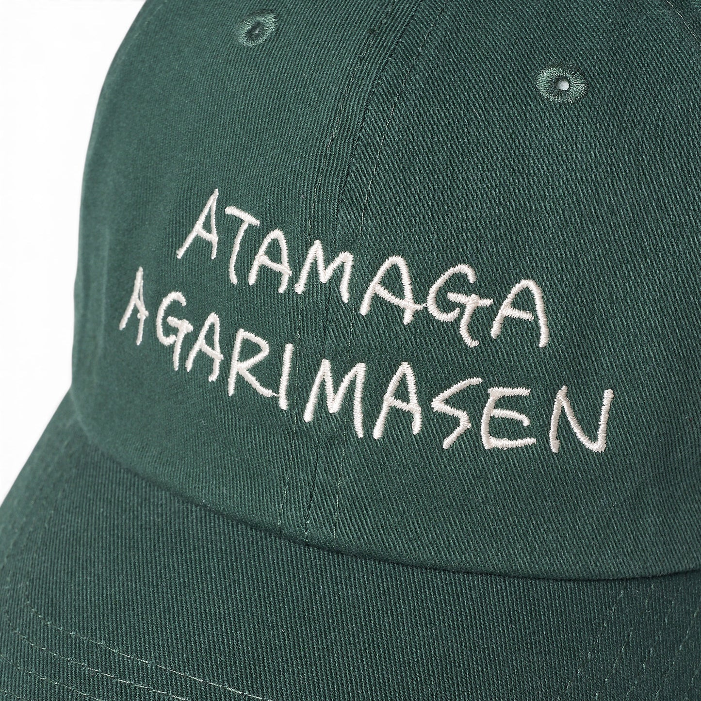 〖ATAMAGA AGARIMASEN〗Cap‐Green