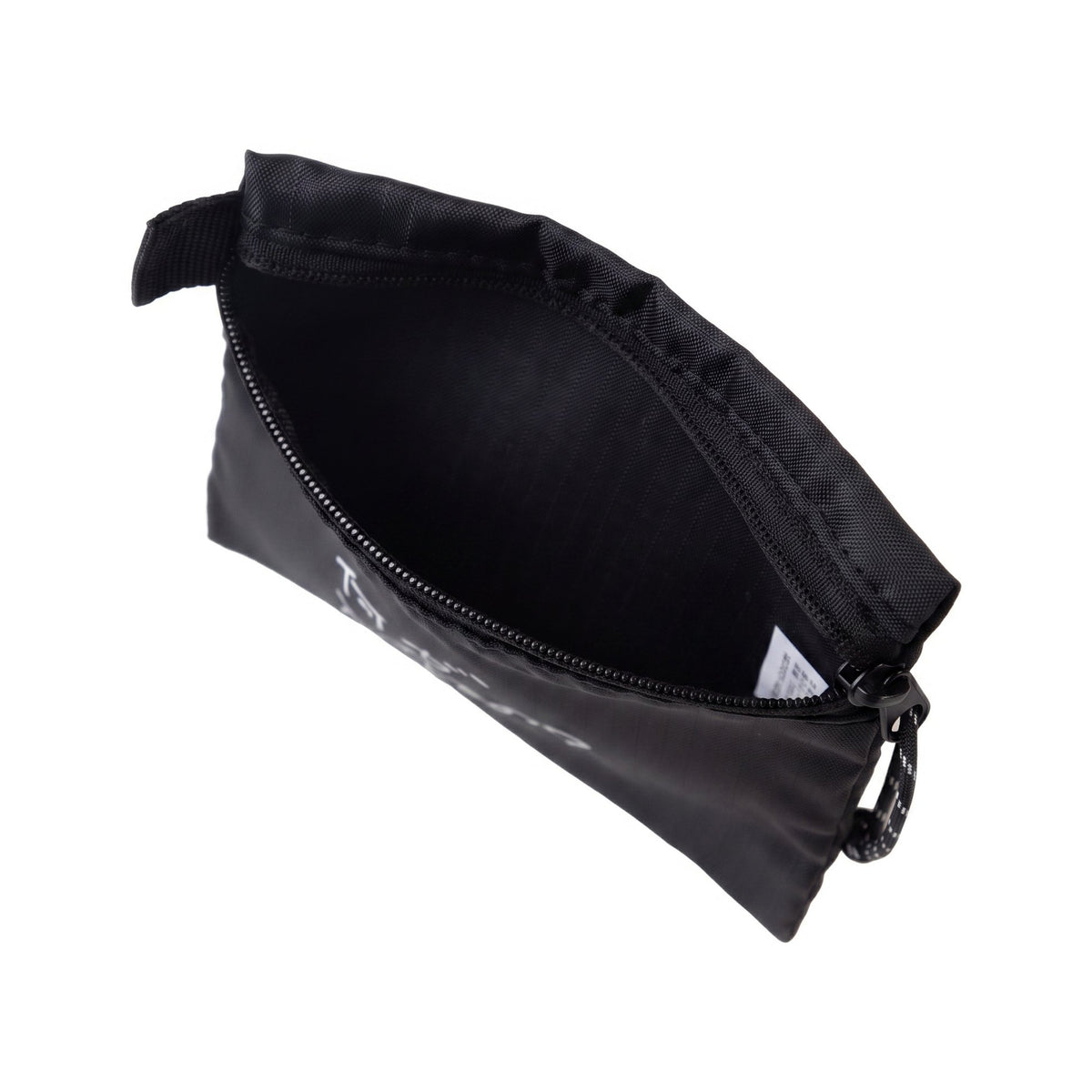 〖何が入ってるの〗Flat pouch - Black