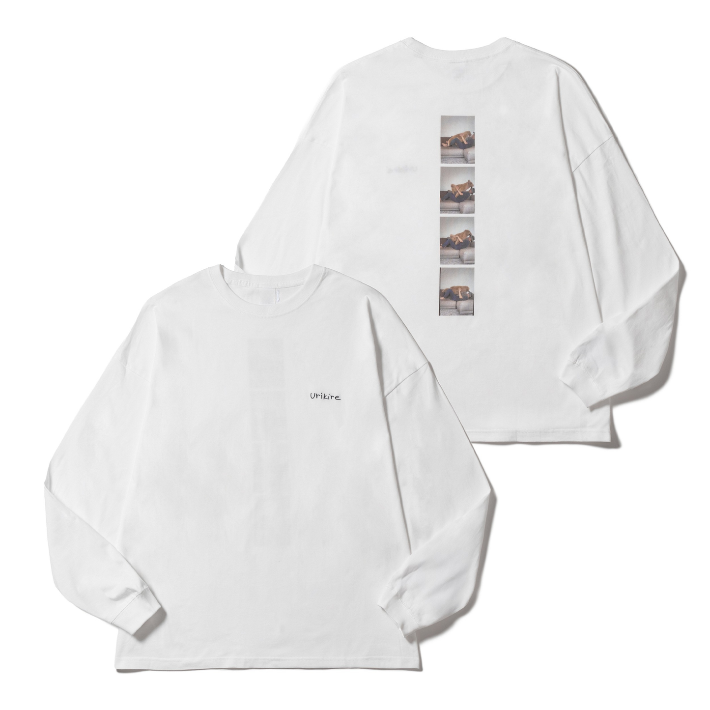 〖Dog friend〗Long-sleeve T-shirts(Big)-K005