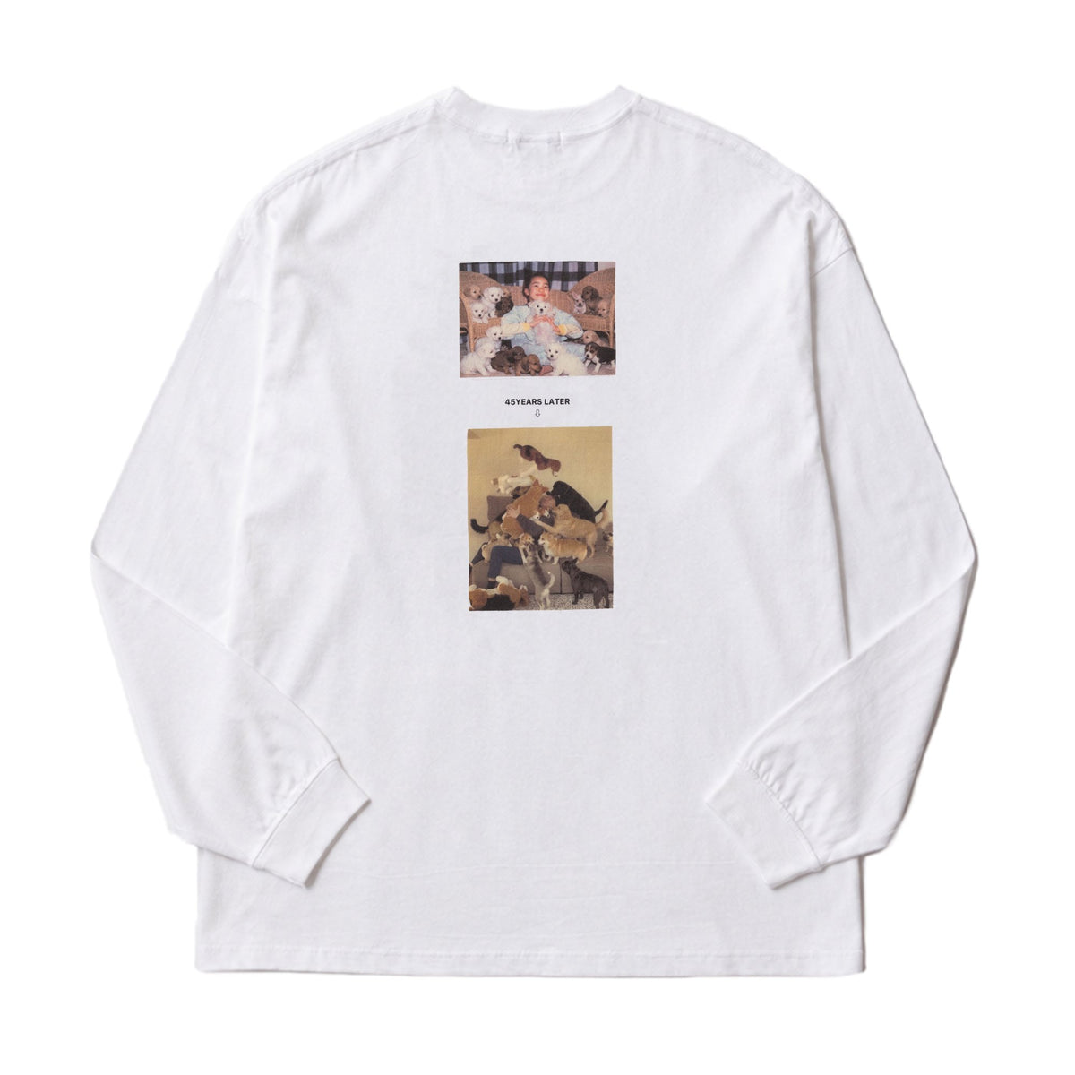 〖45 YEARS LATER〗Long-sleeve T-shirts - White
