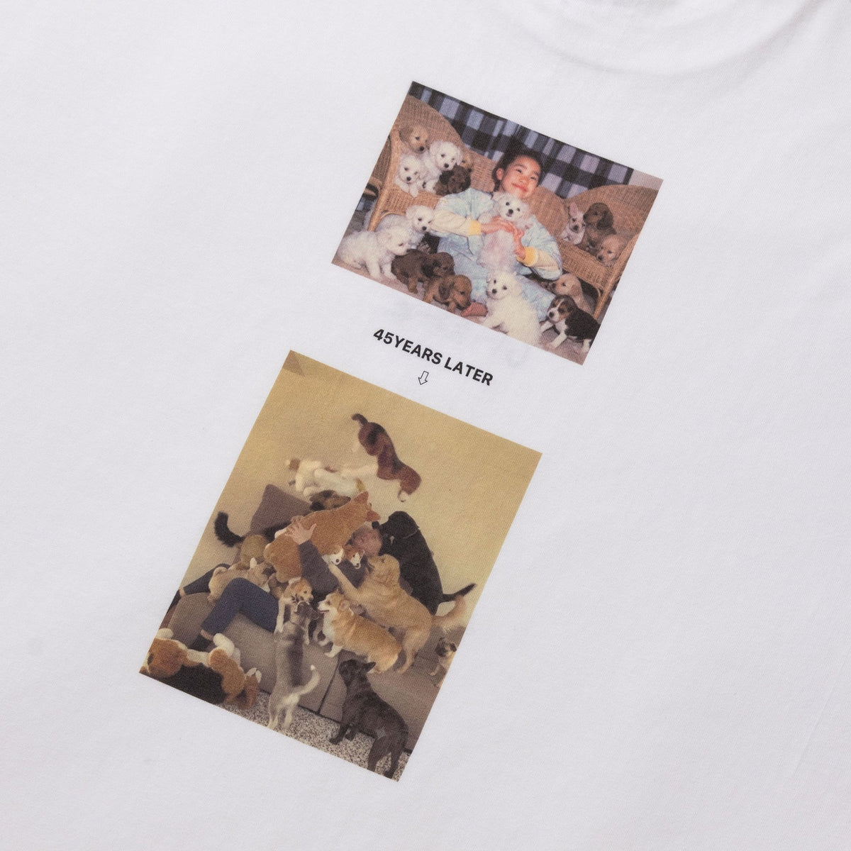 〖45 YEARS LATER〗Long-sleeve T-shirts - White