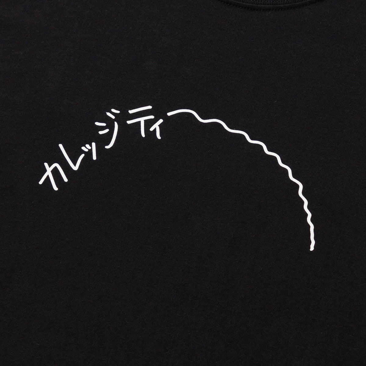 〖カレッジティ〗Big T-shirts - Black