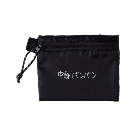 〖中身パンパン〗Flat pouch - Black
