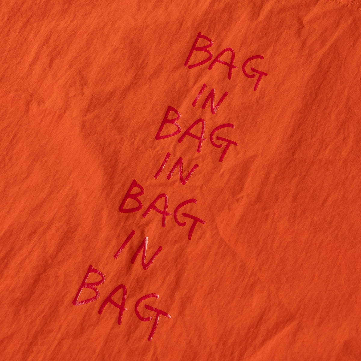 〖BAG IN BAG〗Nylon Tote - Orange