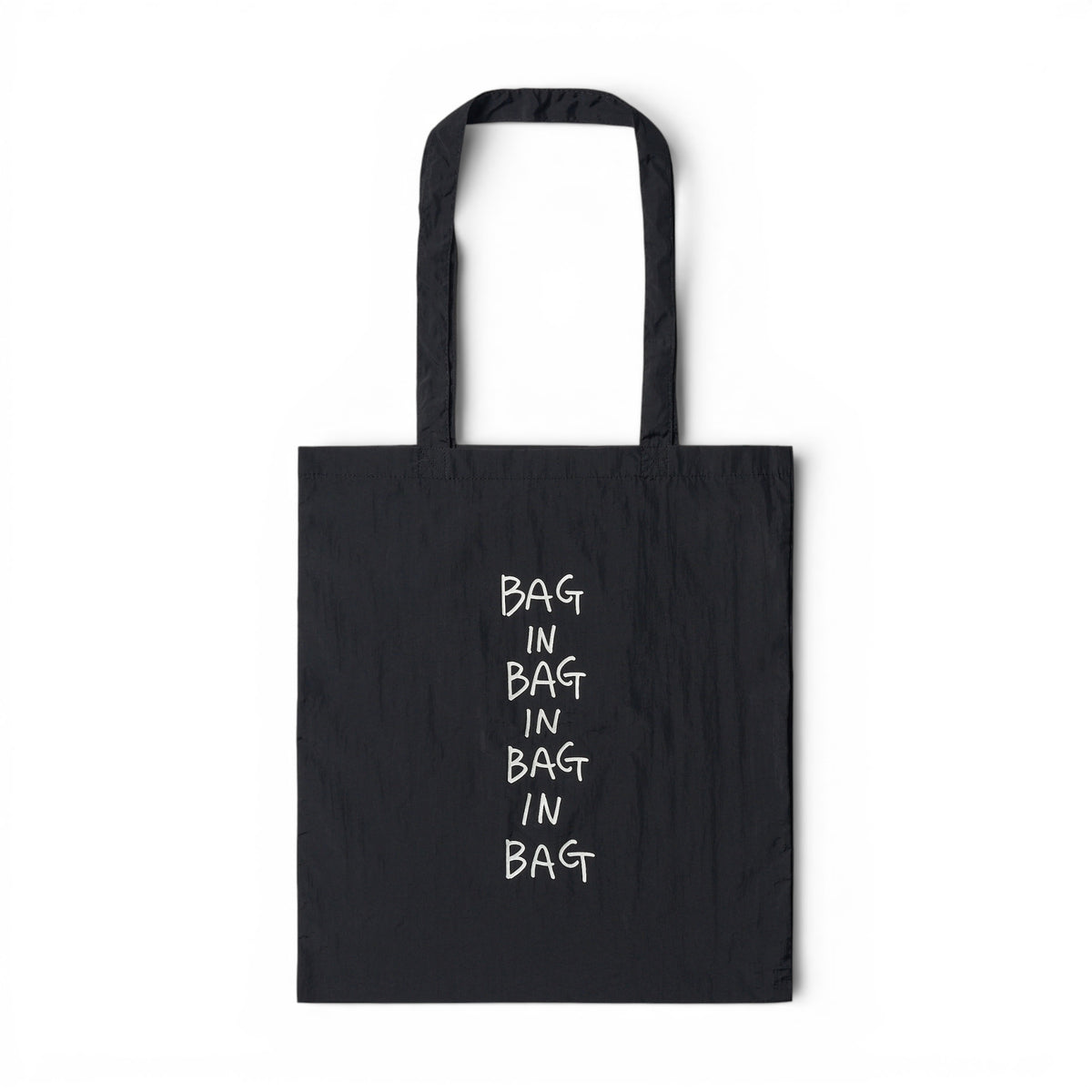 〖BAG IN BAG〗Nylon Tote - Black