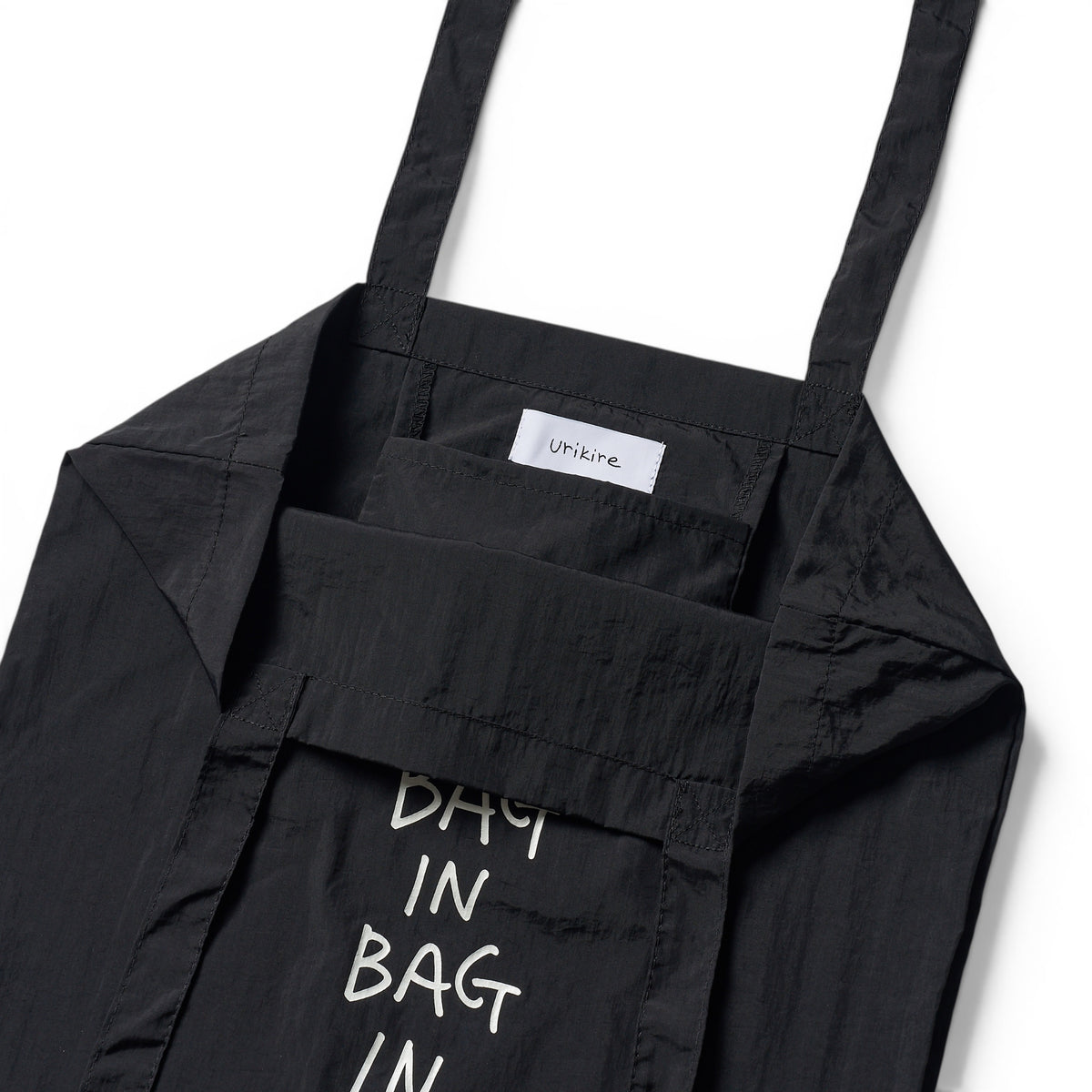〖BAG IN BAG〗Nylon Tote - Black