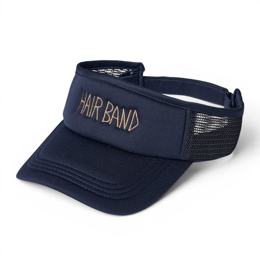〖HAIR BAND〗Sun visor-Navy