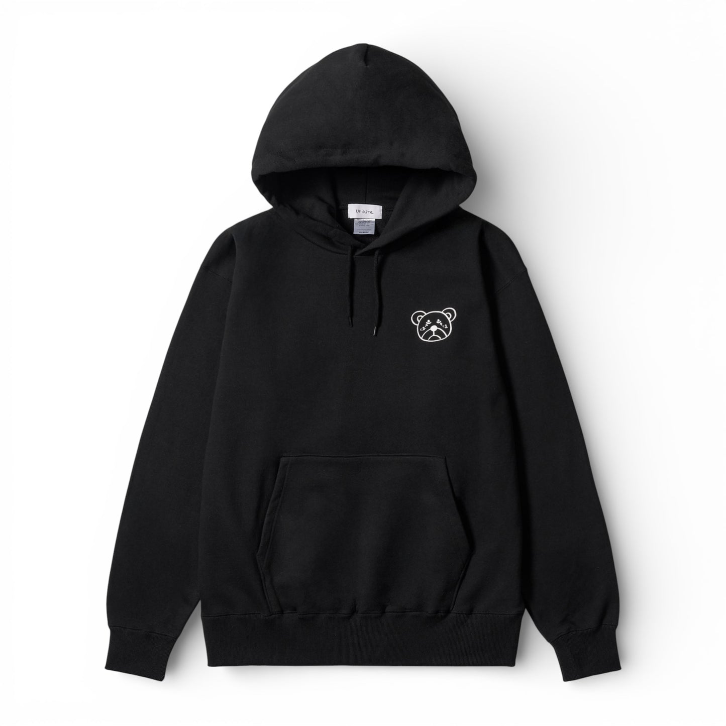 〖くま〗Sweatshirt hoodie-bk