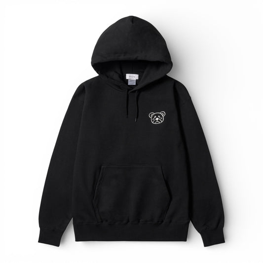〖くま〗Sweatshirt hoodie-bk