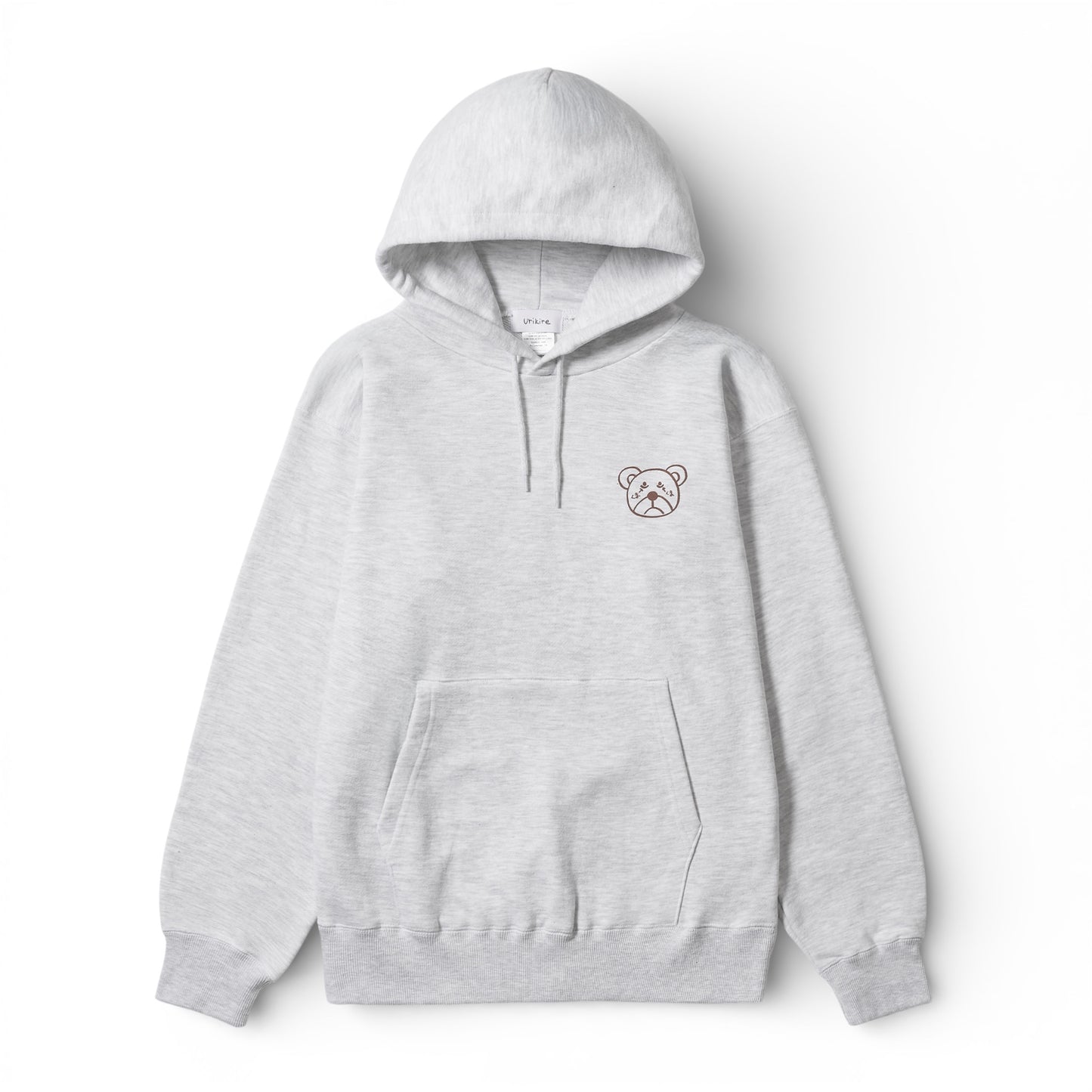 〖くま〗Sweatshirt hoodie-gr
