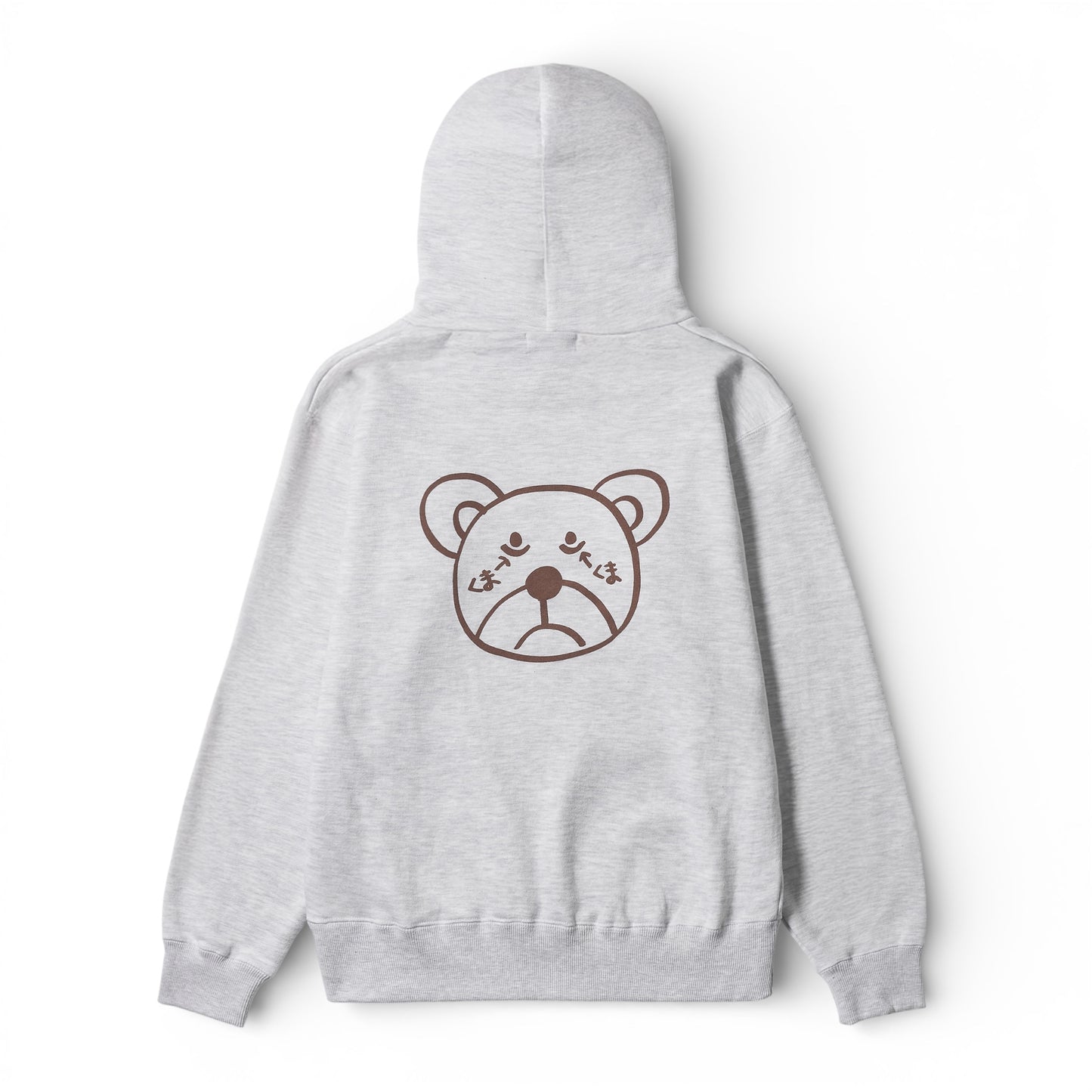 〖くま〗Sweatshirt hoodie-gr