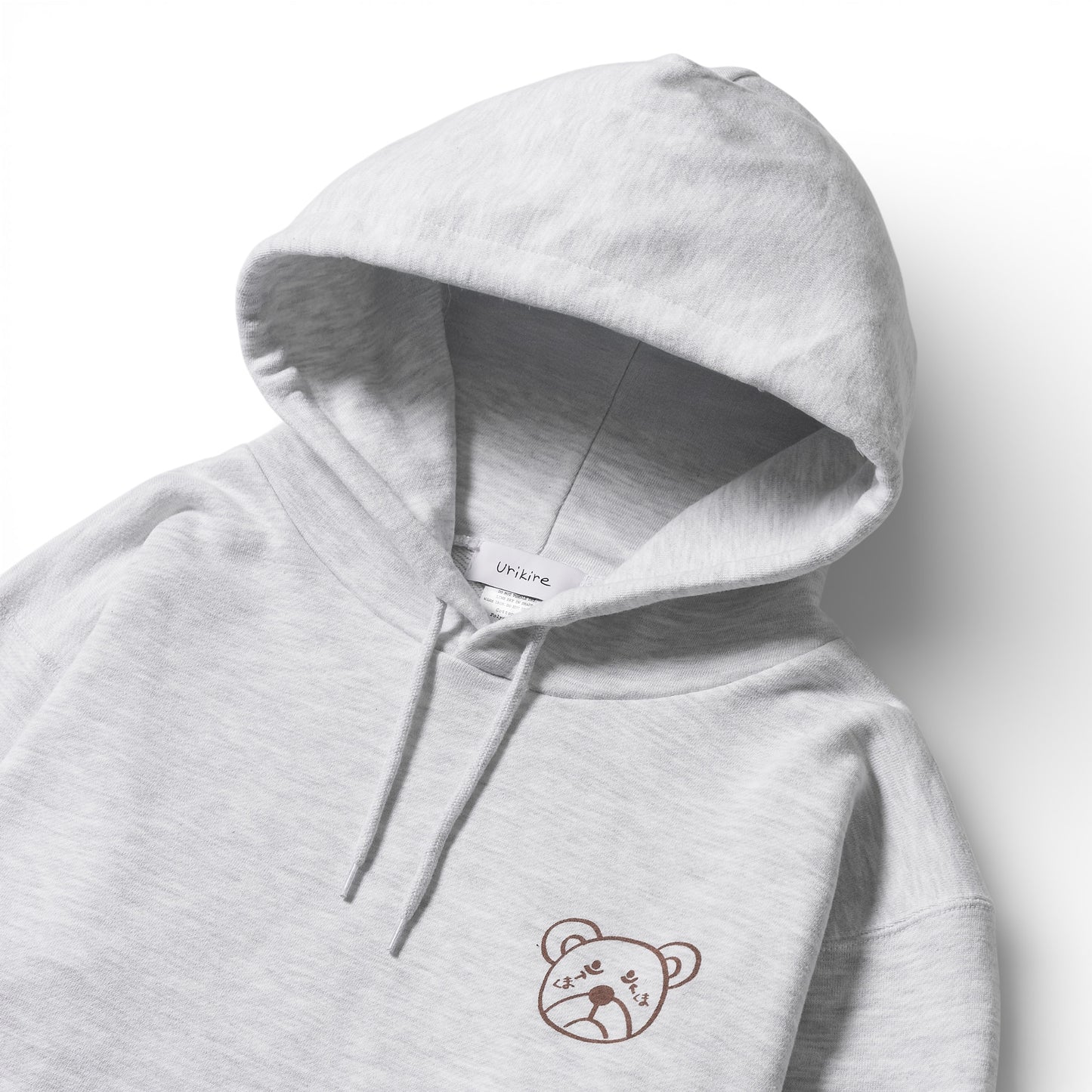 〖くま〗Sweatshirt hoodie-gr